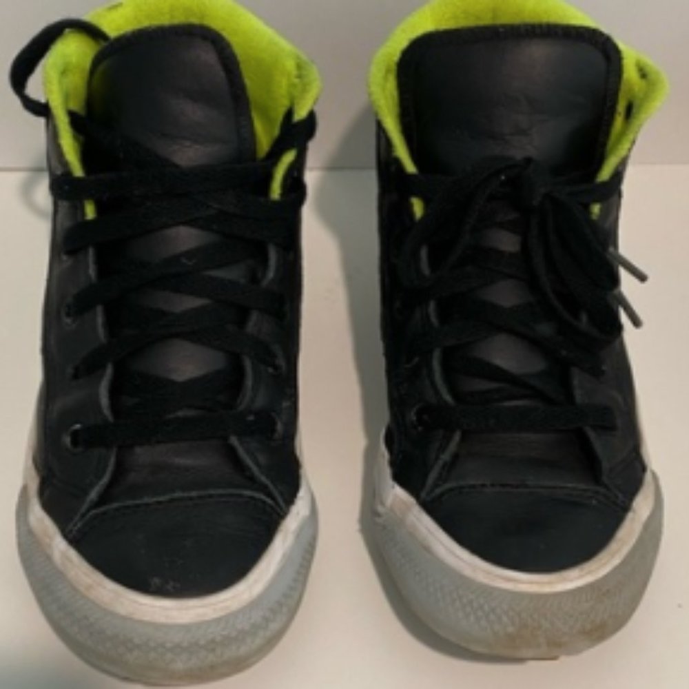Converse leather high tops